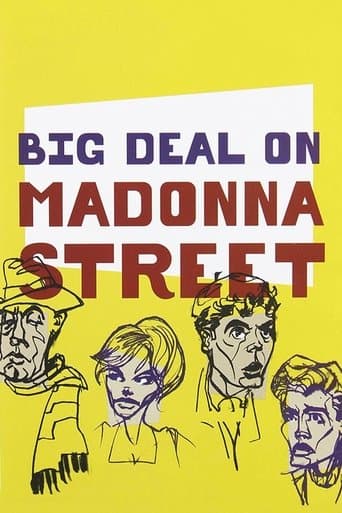 Movie poster for Big Deal on Madonna Street