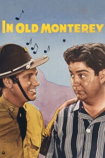 Movie poster for In Old Monterey
