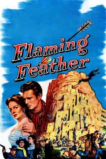 Movie poster for Flaming Feather