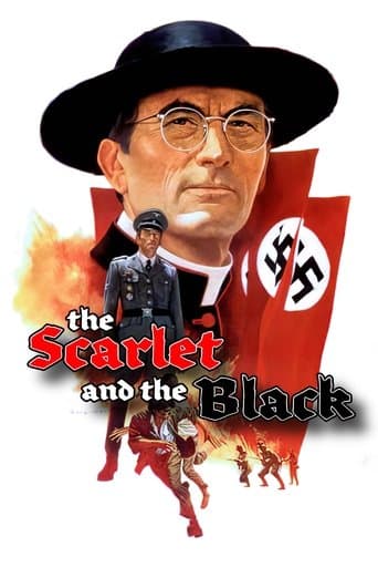 Movie poster for The Scarlet and the Black