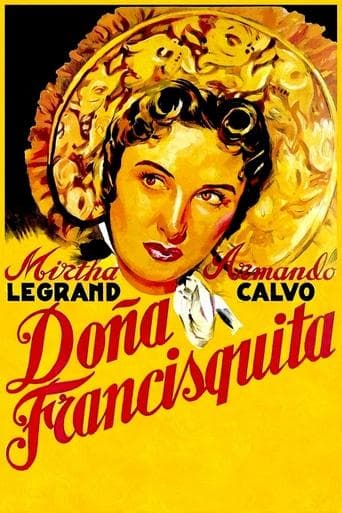 Movie poster for Doña Francisquita