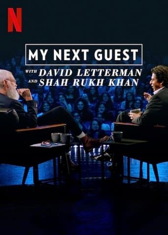 Movie poster for My Next Guest with David Letterman and Shah Rukh Khan