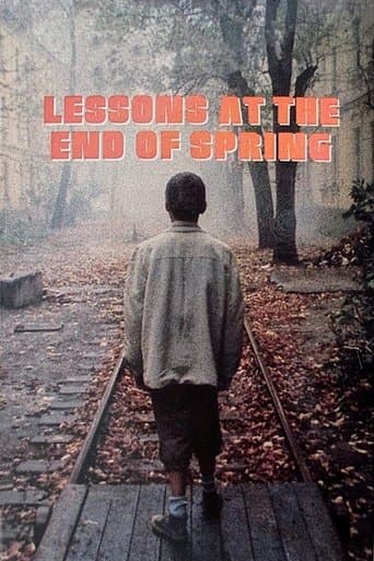 Movie poster for Lessons at the End of Spring