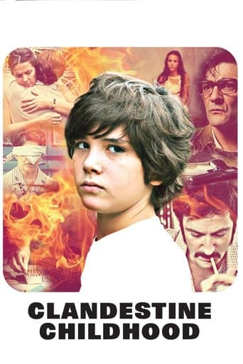Movie poster for Clandestine Childhood