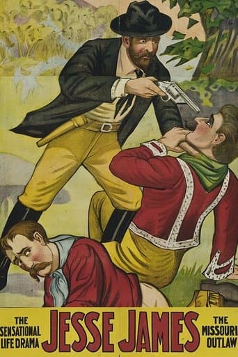 Movie poster for Jesse James as the Outlaw