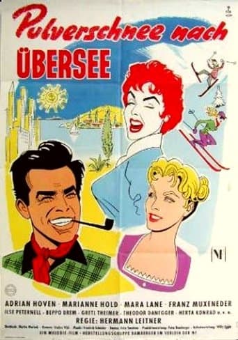 Movie poster for Pulverschnee nach Übersee