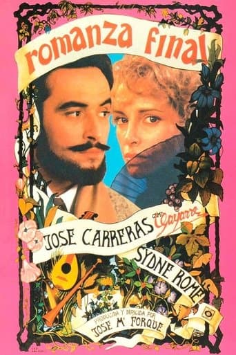 Movie poster for Romanza final (Gayarre)