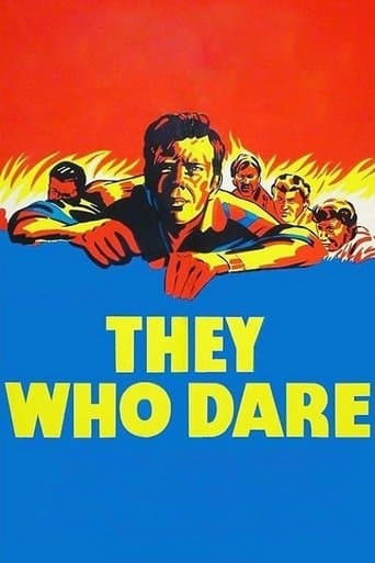 Movie poster for They Who Dare