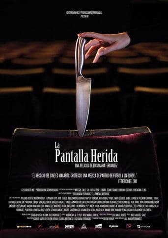 Movie poster for La pantalla herida