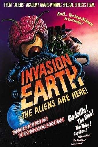 Movie poster for Invasion Earth: The Aliens Are Here