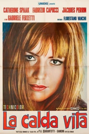 Movie poster for La calda vita