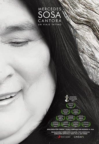 Movie poster for Mercedes Sosa, Cantora un viaje íntimo
