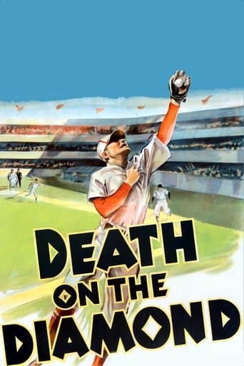 Movie poster for Death on the Diamond
