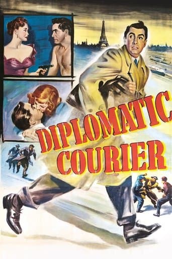 Movie poster for Diplomatic Courier