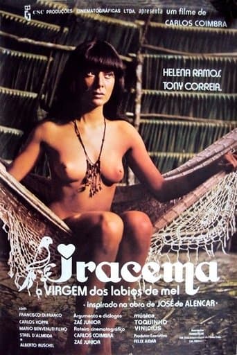 Movie poster for Iracema, a Virgem dos Lábios de Mel