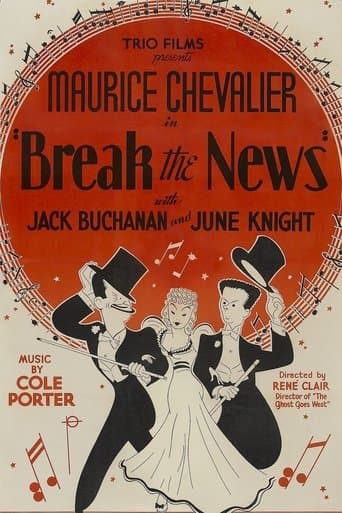 Movie poster for Break the News