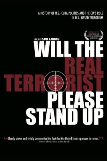 Movie poster for Will the Real Terrorist Please Stand Up