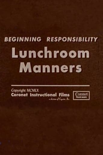 Movie poster for Lunchroom Manners