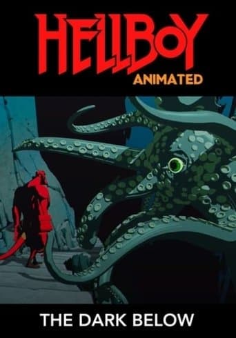 Movie poster for Hellboy Animated: The Dark Below