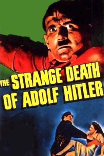 Movie poster for The Strange Death of Adolf Hitler