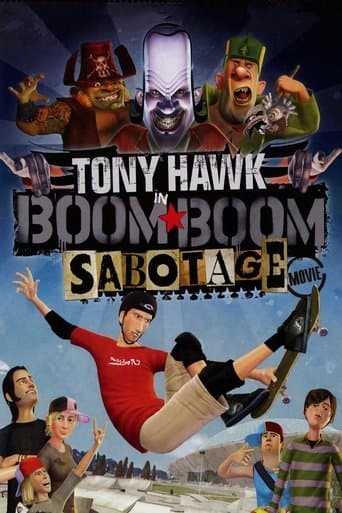 Movie poster for Tony Hawk in Boom Boom Sabotage