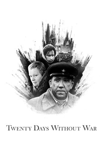 Movie poster for Twenty Days Without War