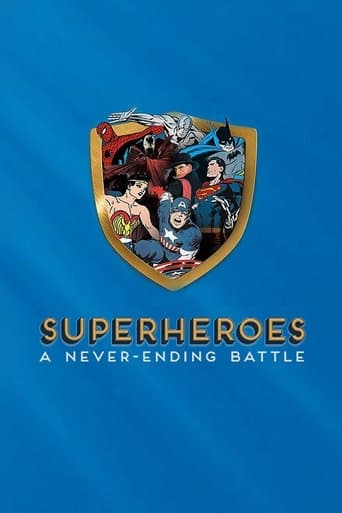 Movie poster for Superheroes: A Never-Ending Battle