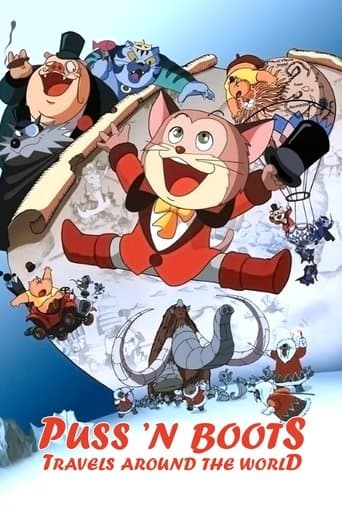 Movie poster for Puss 'n Boots Travels Around the World
