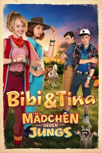 Movie poster for Bibi & Tina: Girls vs. Boys