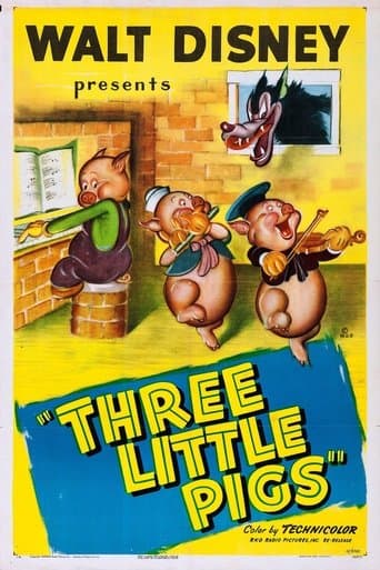 Movie poster for Three Little Pigs