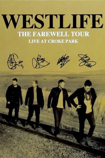 Movie poster for Westlife: The Farewell Tour Live at Croke Park