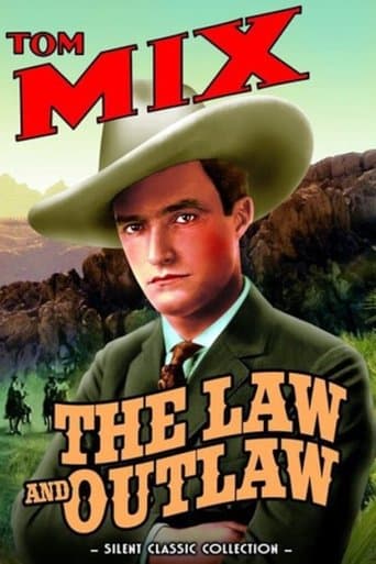 Movie poster for The Law and the Outlaw