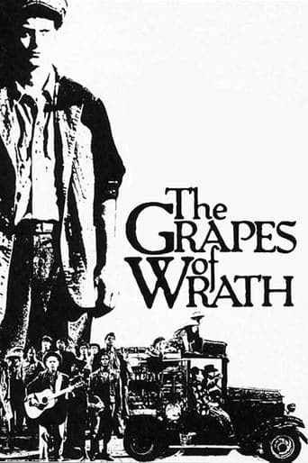 Movie poster for The Grapes of Wrath