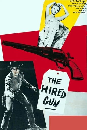 Movie poster for The Hired Gun