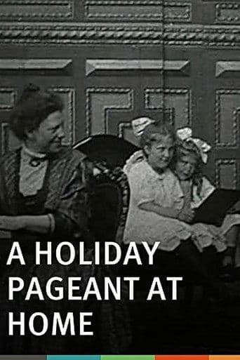 Movie poster for A Holiday Pageant at Home