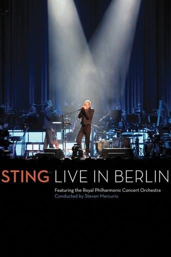 Movie poster for Sting: Live In Berlin