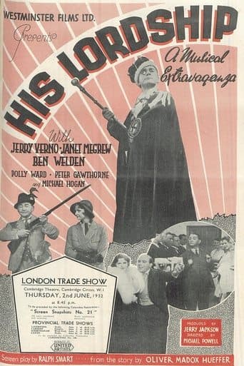 Movie poster for His Lordship