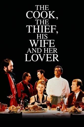 Movie poster for The Cook, the Thief, His Wife & Her Lover