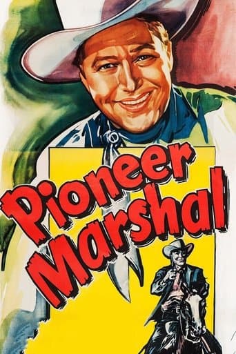 Movie poster for Pioneer Marshal