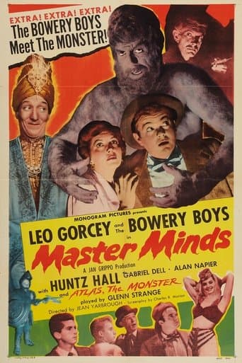 Movie poster for Master Minds
