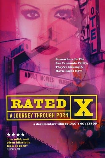 Movie poster for Rated X: A Journey Through Porn