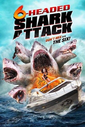 Movie poster for 6-Headed Shark Attack