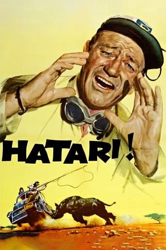 Movie poster for Hatari!