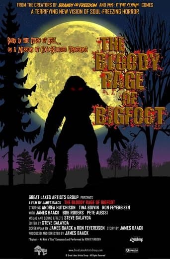 Movie poster for Bloody Rage of Bigfoot