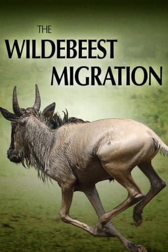 Movie poster for The Wildebeest Migration: Nature's Greatest Journey