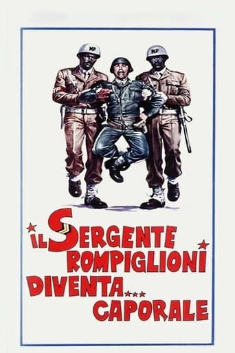 Movie poster for The Sergeant Rompiglioni Becomes... Corporal