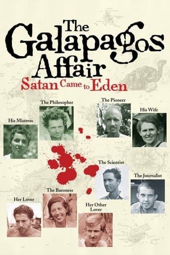 Movie poster for The Galapagos Affair: Satan Came to Eden