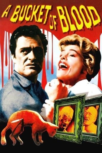 Movie poster for A Bucket of Blood