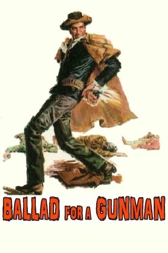 Movie poster for Ballad of a Gunman
