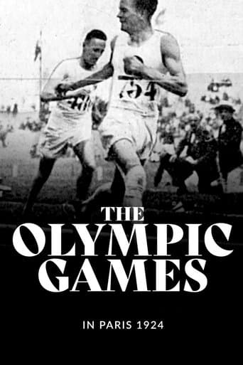 Movie poster for The Olympic Games in Paris 1924